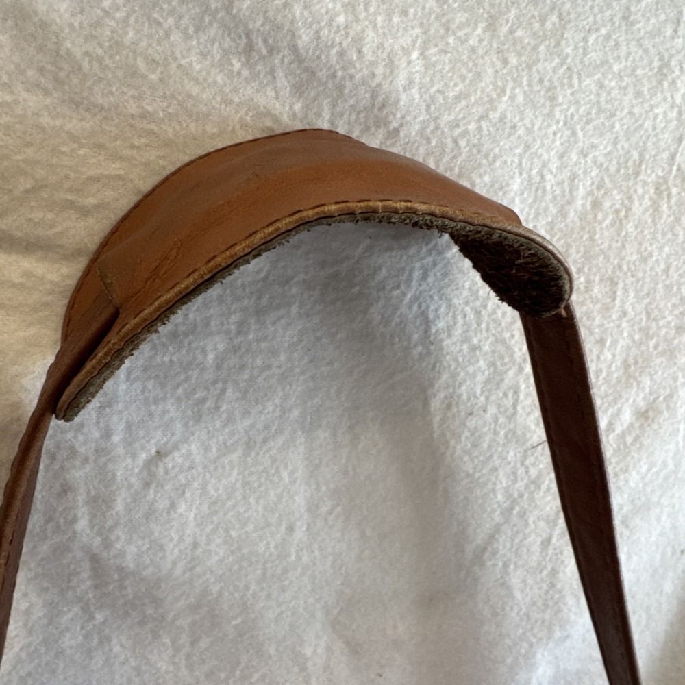 Vintage Geoffrey Beene GB Leather Messenger College Carry On Travel Briefcase - Picture 14 of 14